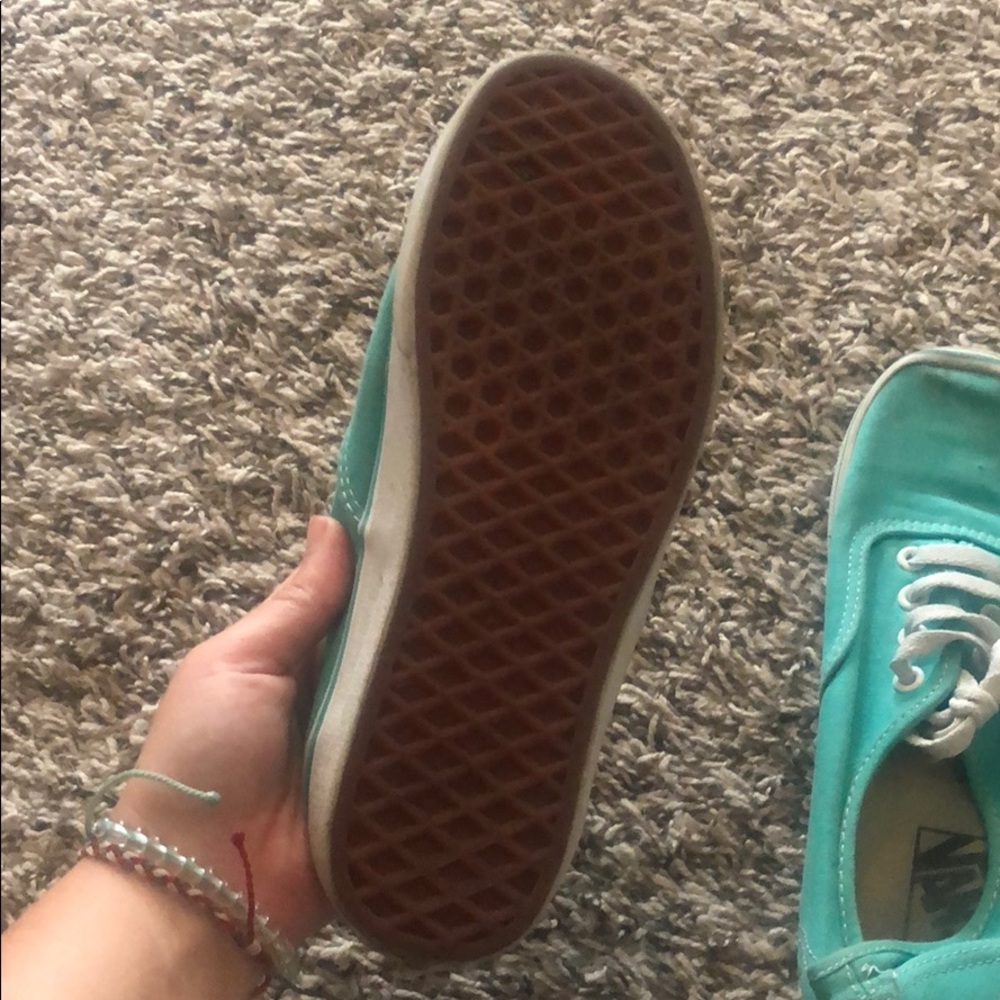Turquoise Vans - Picture 3 of 4